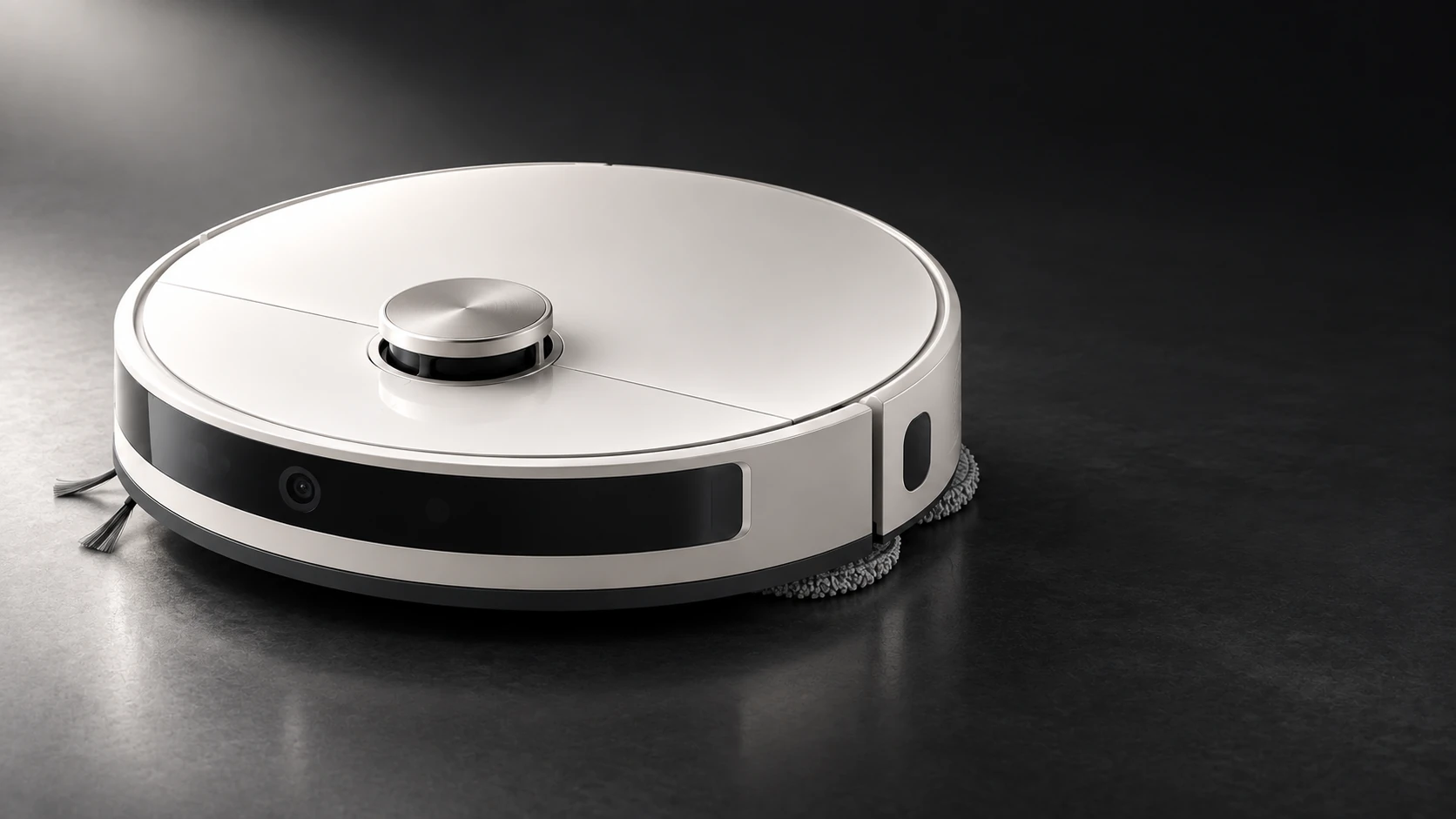 Robot vacuum in a home setting